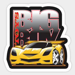 Big Boy Toy's Vette Sticker